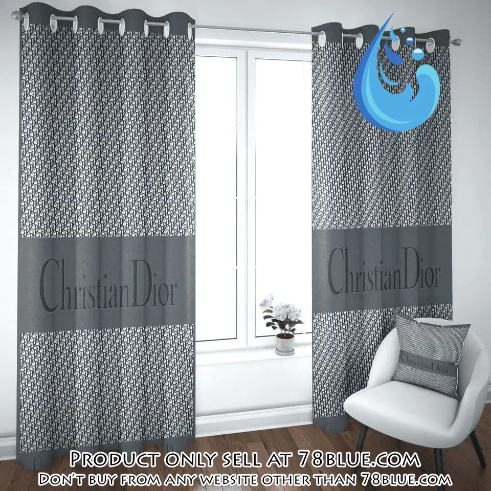 Christian dior premium window curtains hot  luxury curtain wc100 78b1147476